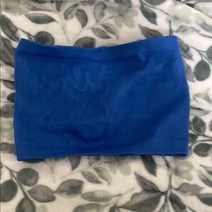 Blue Women's Tube top